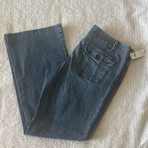 GAP wide Leg Denim Jeans. Size 12.